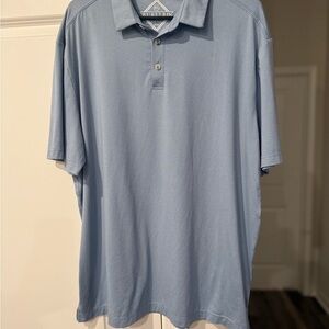 Blue Burlebo Men's Polo Shirt